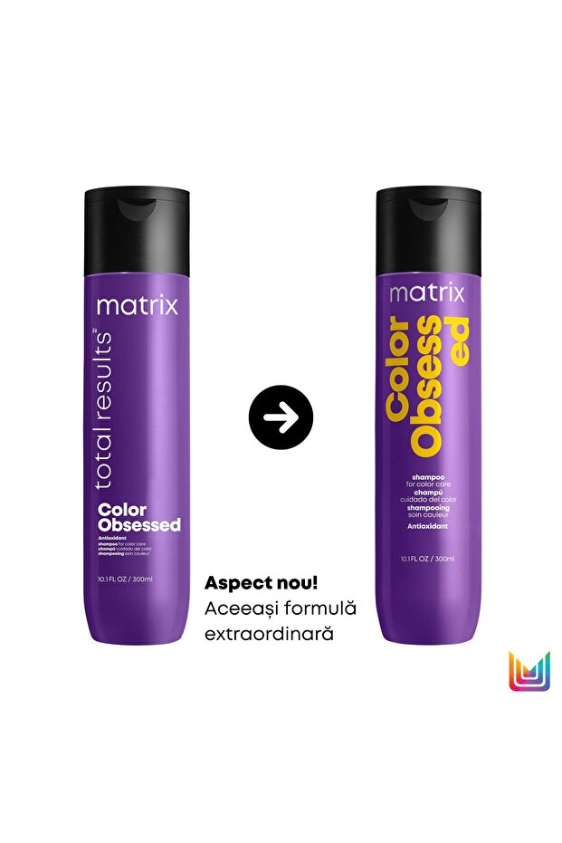 Sampon Matrix Total Results Color Obsessed pentru par vopsit - 2