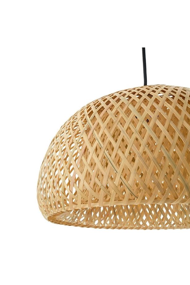 Mirage Model Tekli Rattan Bambu Modern Tasarım İskandinav Bohem Sarkıt Avize - 3