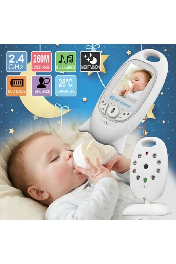 Vb-601 Kameralı Bebek Monitörü Net Görüntü Gece Görüşlü - 2