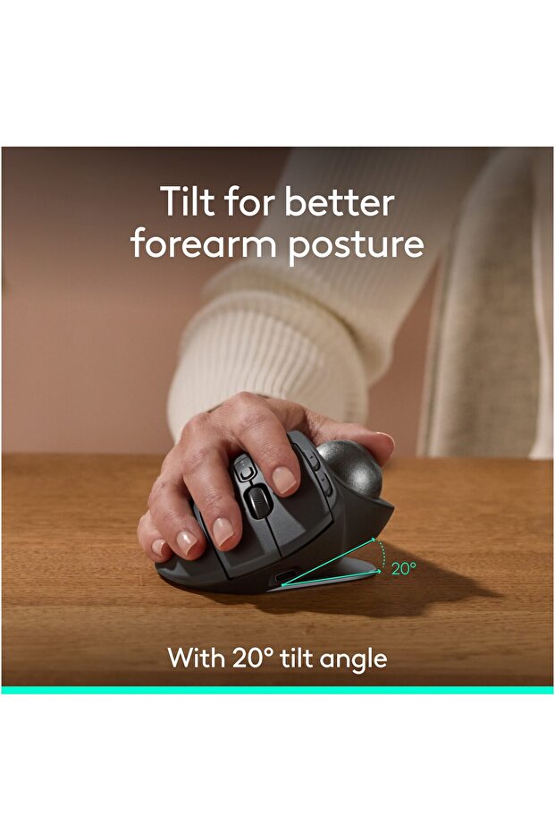 Mouse Logitech Wireless MX Ergo S - 3