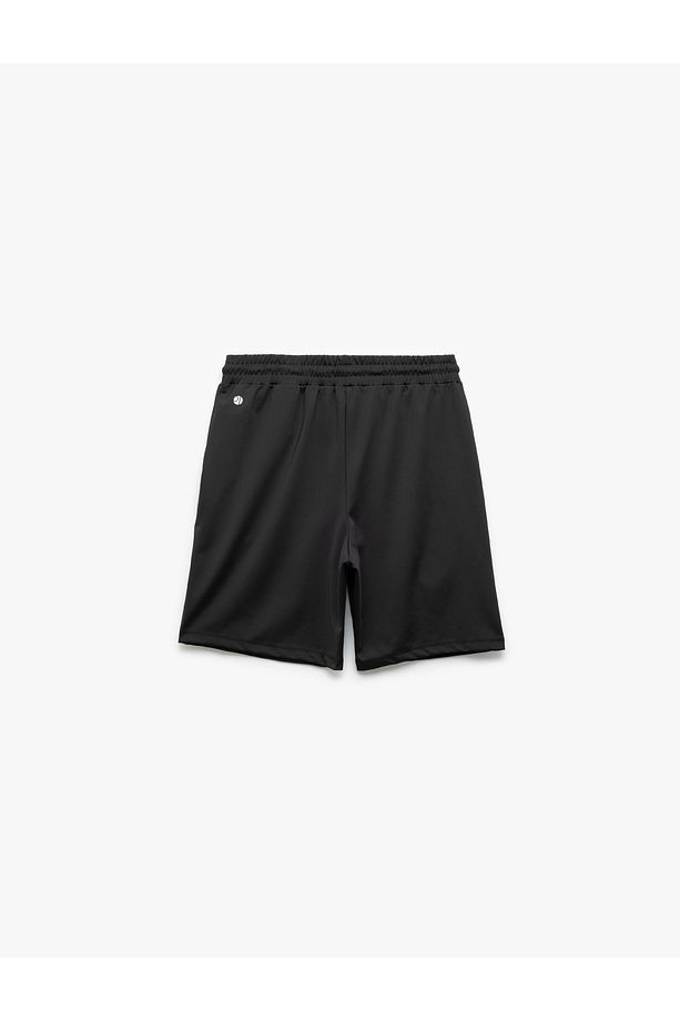 Beli Bağcıklı Cep Detaylı Oversize Bermuda Spor Şort - 4
