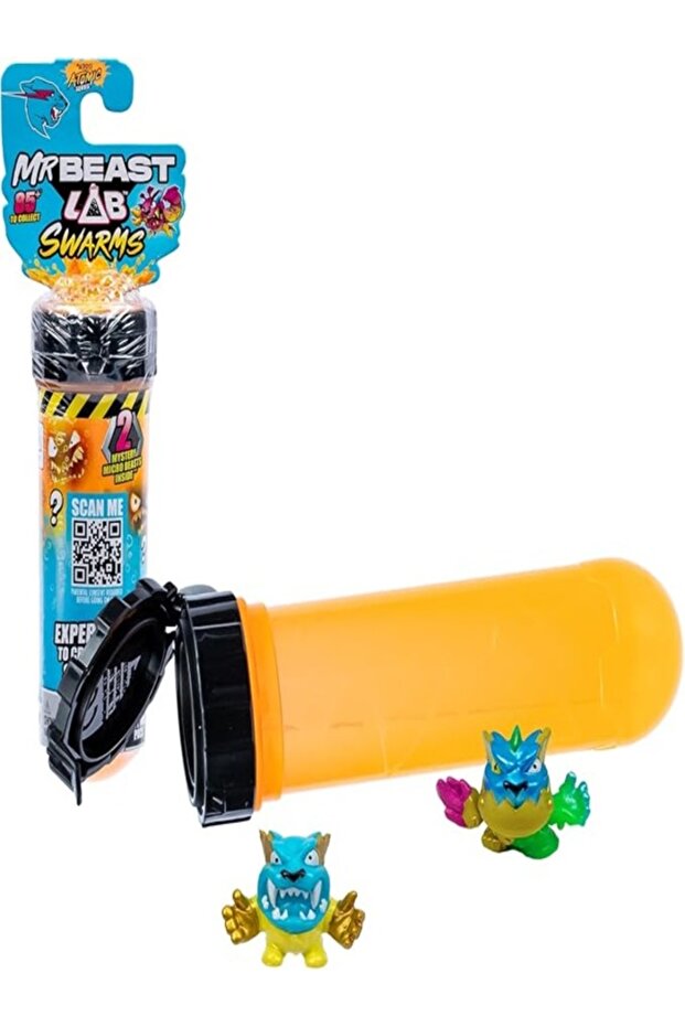 MrBeast Swarms Test Tube 2-Pack – Add Water, Shake & Reveal 2 Surprise Characters – Ages 5+