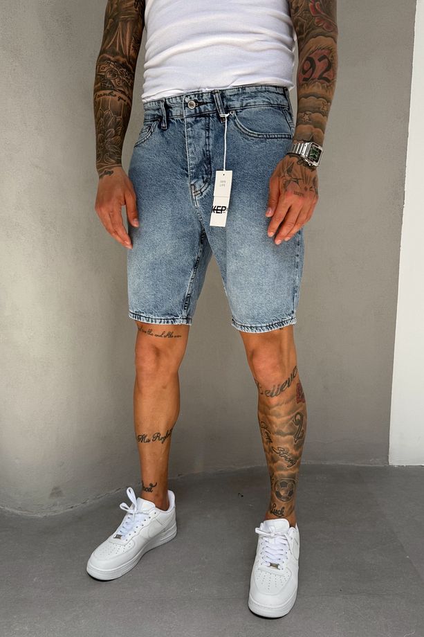 Mavi Denim Kumaş Erkek Jean Kot Şort Mz484 - 3
