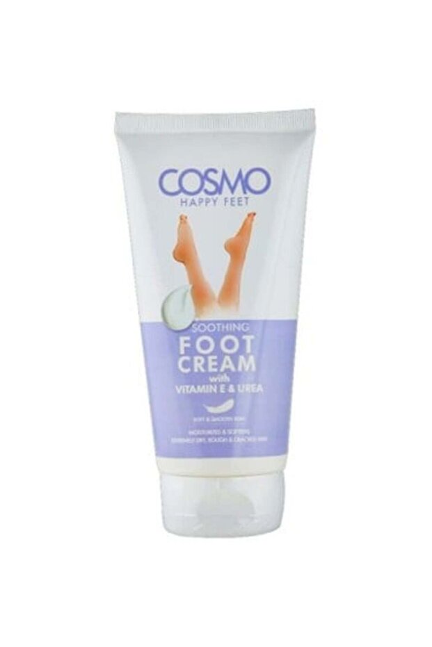 Happy Feet Foot Cream with Vitamin E and Urea by Cosmo, 150ml