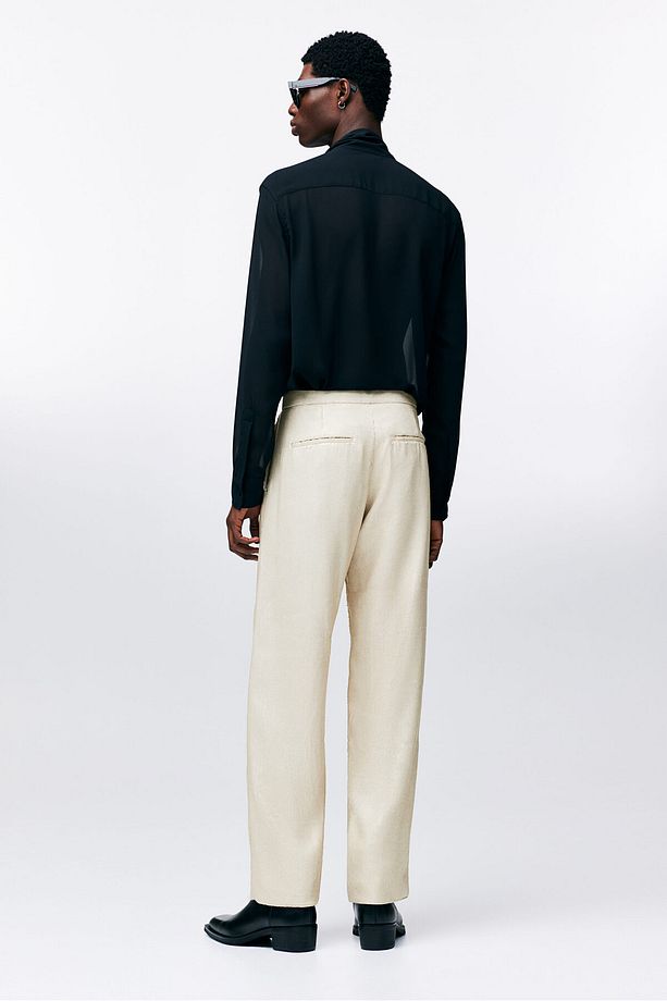 Pullu Pantolon Relaxed Fit - 4