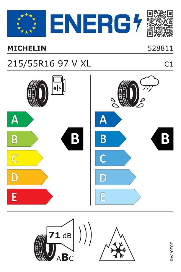 215/55 R16 97V XL CrossClimate 2 Binek 4 Mevsim Lastiği (2025 Üretim) - 2