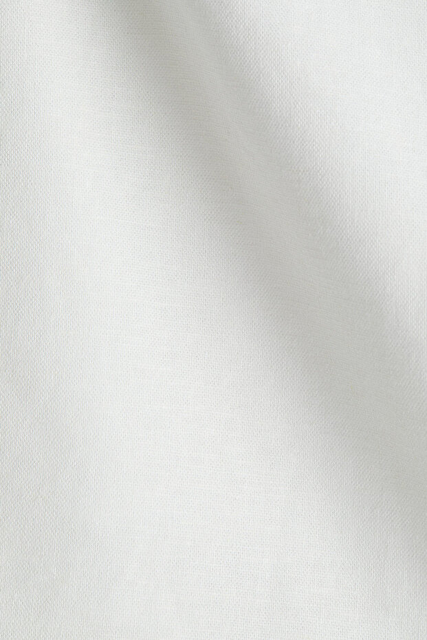 Keten Karışımlı Mini Şort Etek - 2