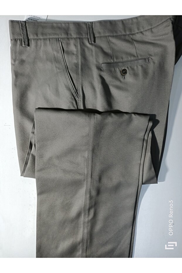 بنطلون كتان مقاس كبير - 1