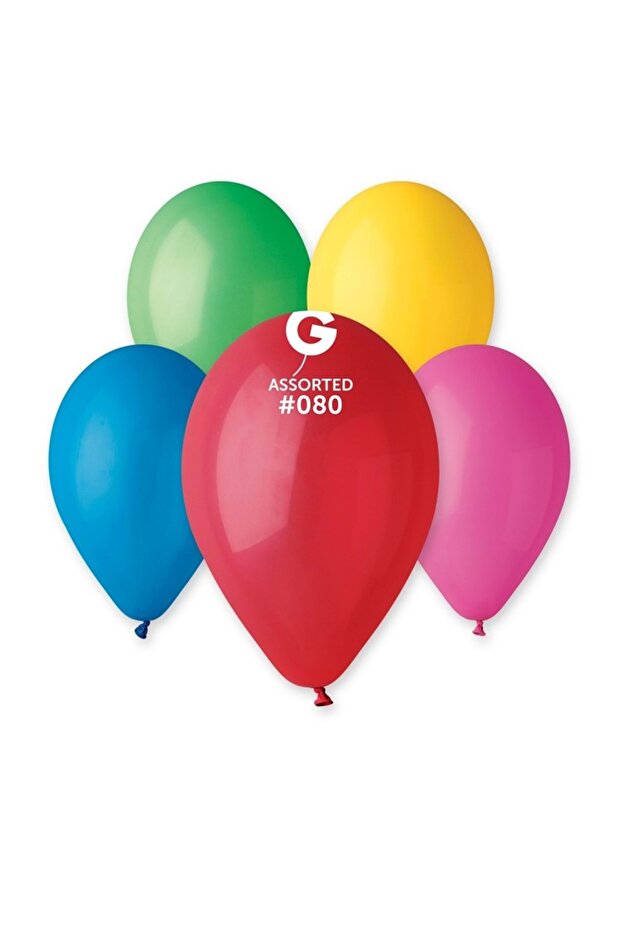 Balloon Mixed Color 10" 100pcs - 1