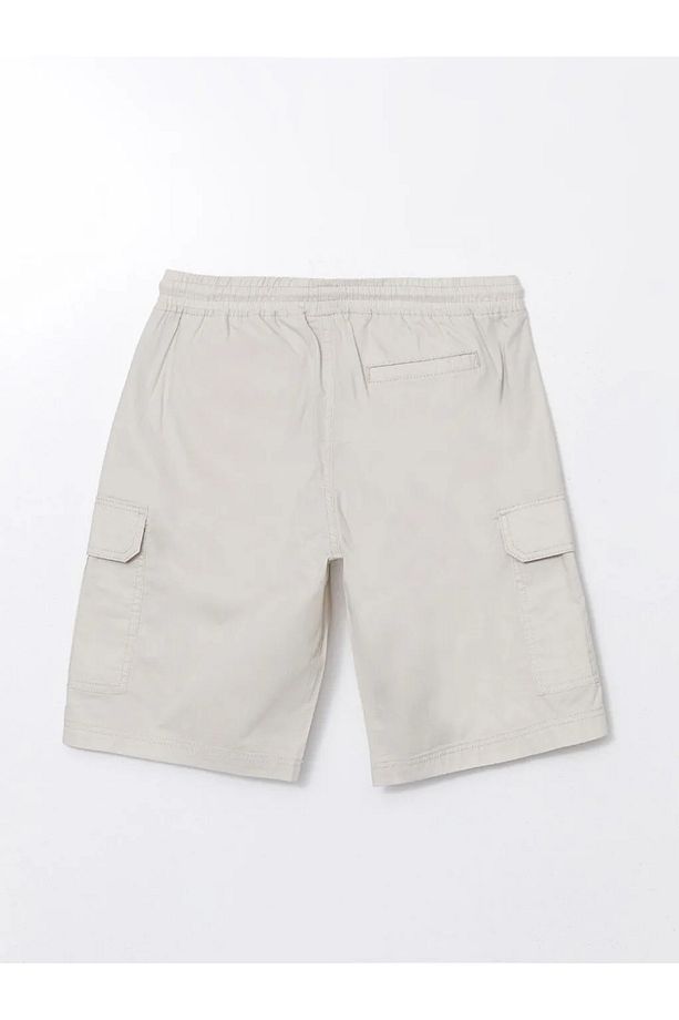 XSIDE Standart Kalıp Gabardin Erkek Kargo Şort - 6