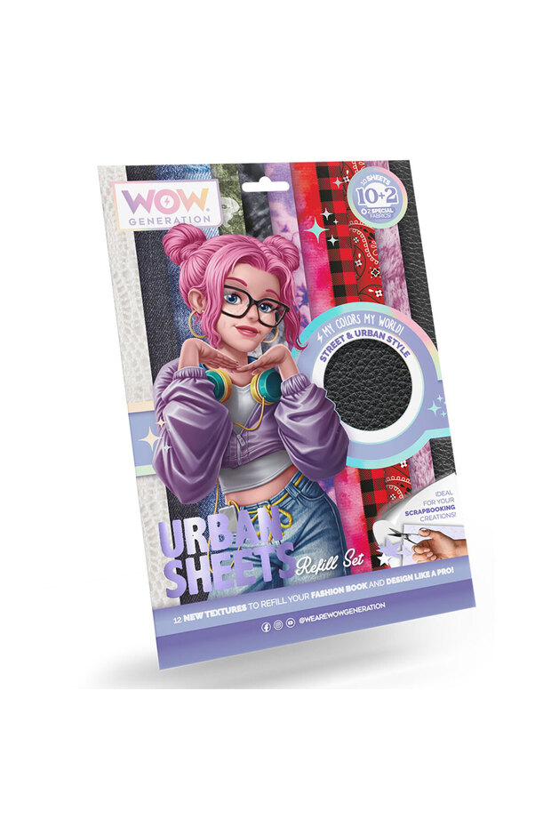 12+2 Refill Sheets Fashion Book WOW00082