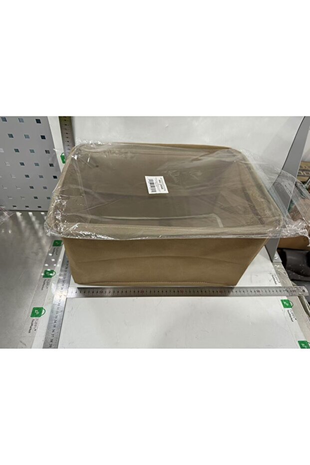 Storage Box Dalip, for Clothes, Items, Textile with Metal Frame, Side Handles, Rectangular Shape, 4 - 6