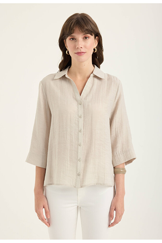 Dökümlü Gömlek - 2