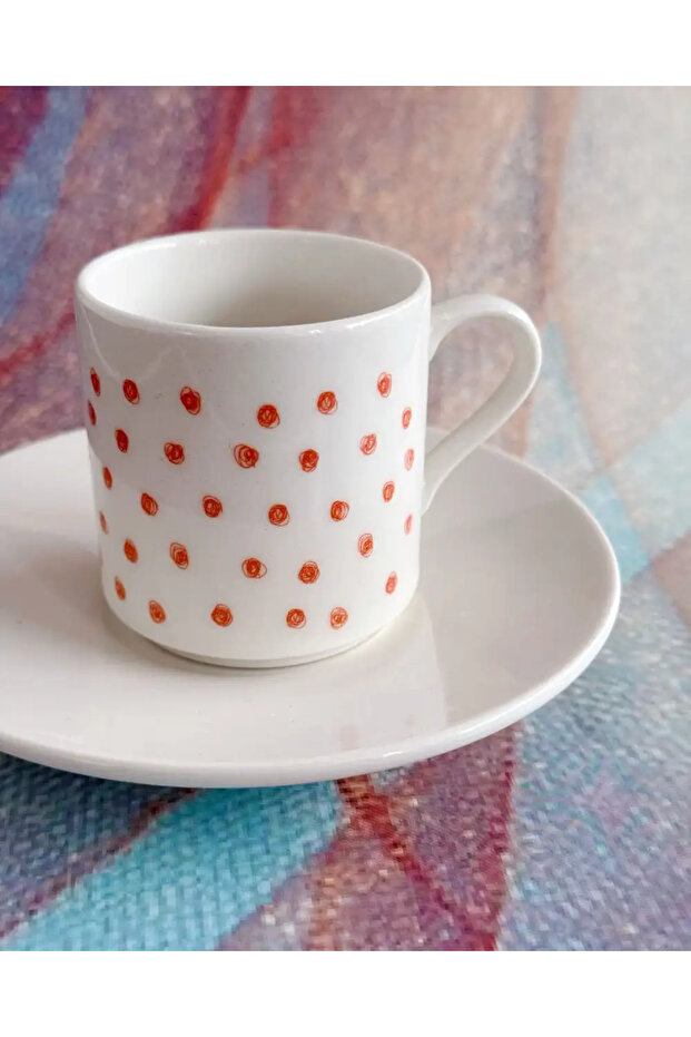Polka Dot Gift Coffee Cup