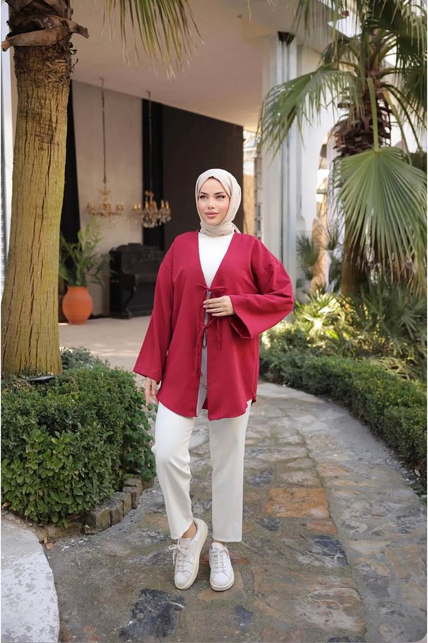 Kimono Tunik Önü Bağlamalı - 2