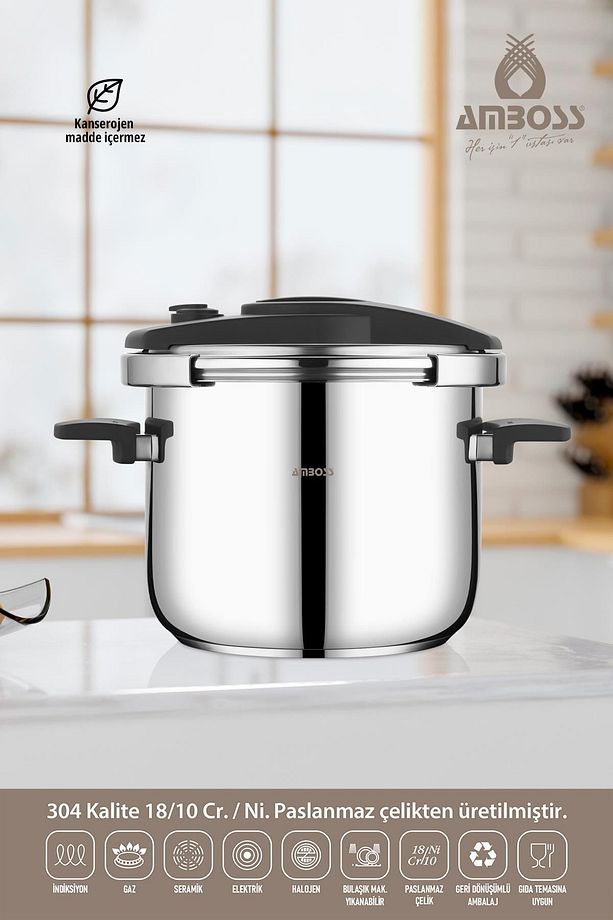 Enio Plus 12 LT Matik Düdüklü Tencere - 1