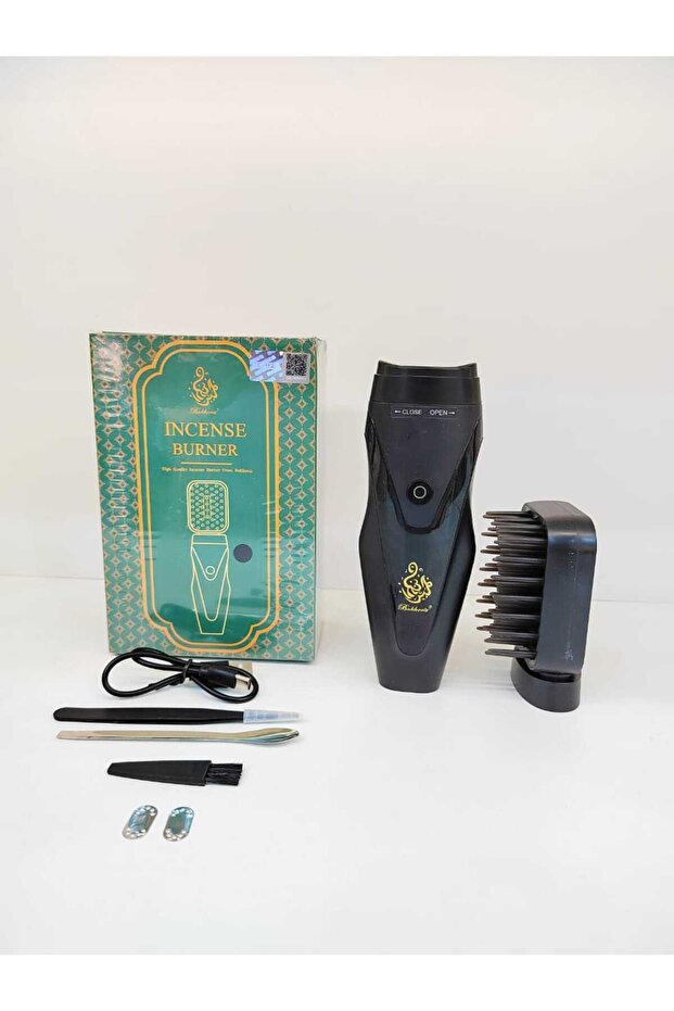 Electric Incense Burner - hair bakhoor burner - Rechargeable type-C - Portable Bakhoor Burner