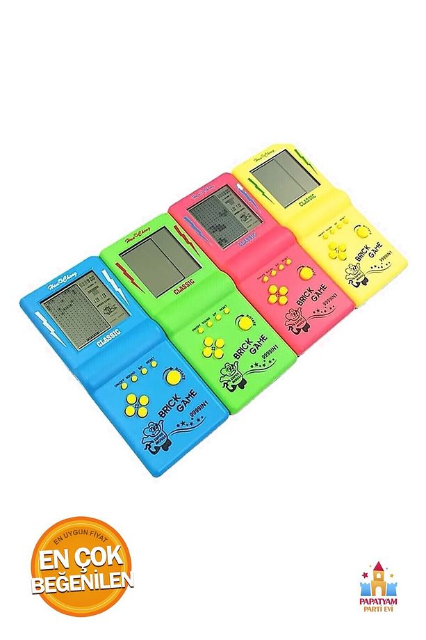 El Atarisi Tetris Oyuncakları Nostaljik Tetrisli Mix Renkler - 5
