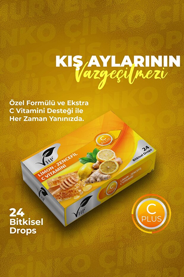 Limon Zencefil Bitkisel Drops 60 gr - 4