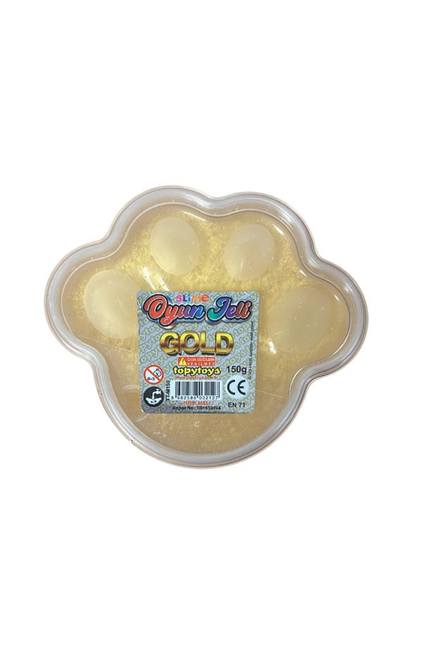6 Farklı Renk Patili Kutuda Hazır Slime-Hazır Slaym Oyun Hamuru 6x150 gr Toplam 900 gr. - 3