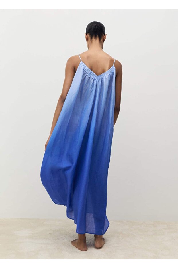 Degrade görünümlü rami gecelik - 4