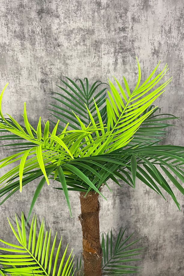 Yapay Areka Palmiye Ağacı 150 cm 3 Dallı 27 Yapraklı - 2