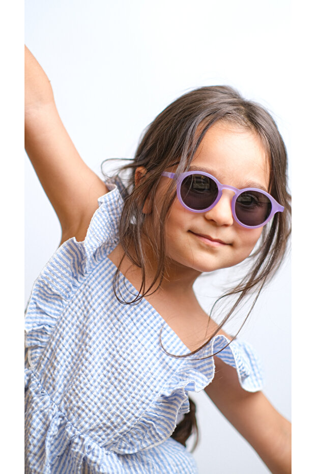 6-12 Years Old Children's Sunglasses Purple