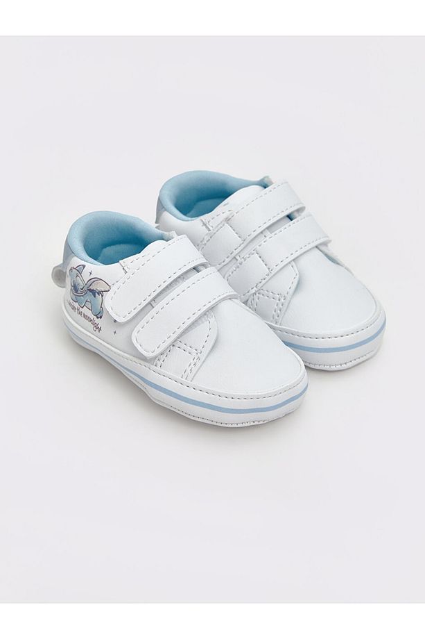 LCW STEPS Stitch Baskılı Erkek Bebek Yürüme Öncesi Ayakkabı - 1