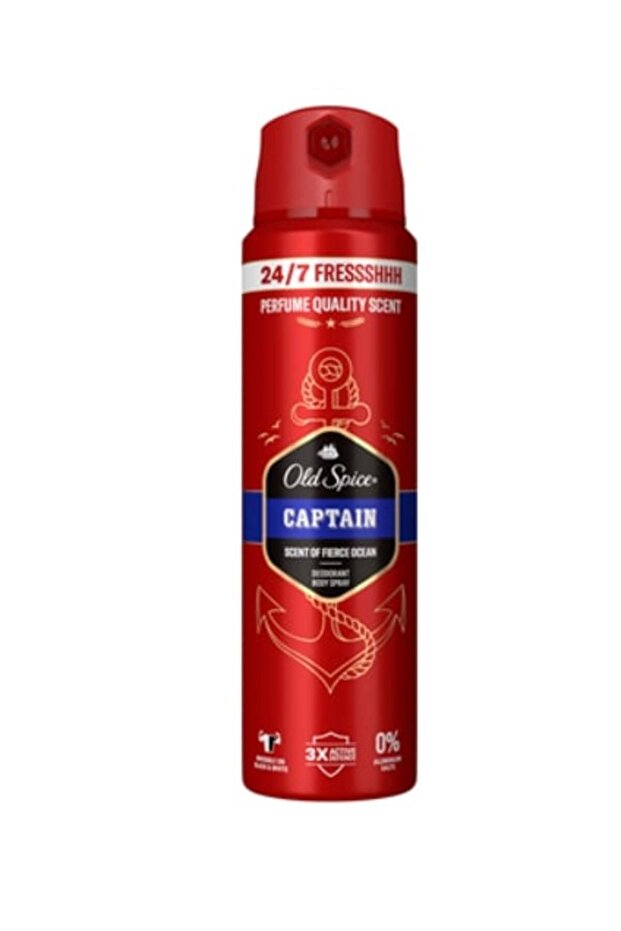 Deodorant Spay Captain, 150 ml - 1
