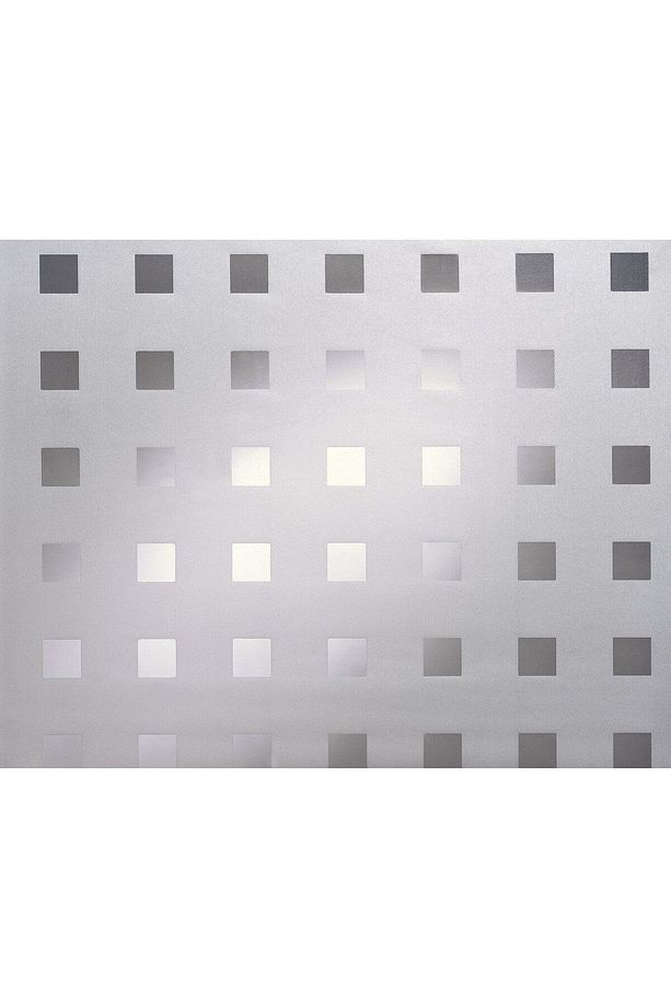– | 45x150 cm | Modern Kare Desenli Statik Cam Kaplama Folyo | Mutfak Ofis Banyo Pencere - 8