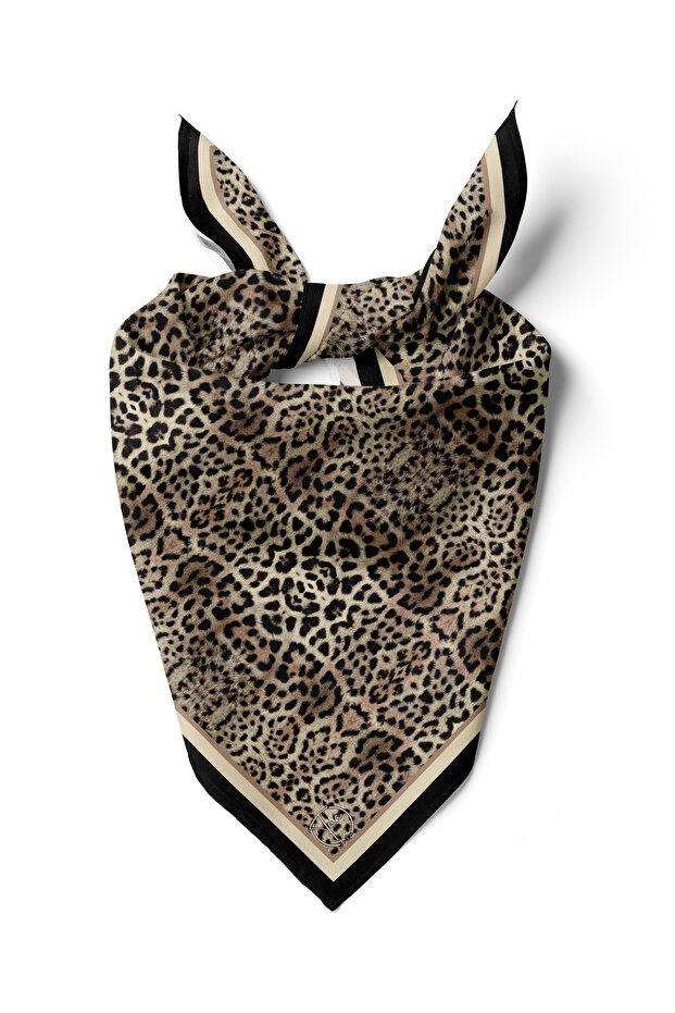 Bandana/Eșarfă cu model LEOPARD - 2