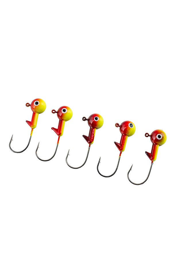 Jighead - Zoka - Kurşunlu Olta İğnesi - (XH-A 02) - Sarı Kır. - 18 Gr - 4