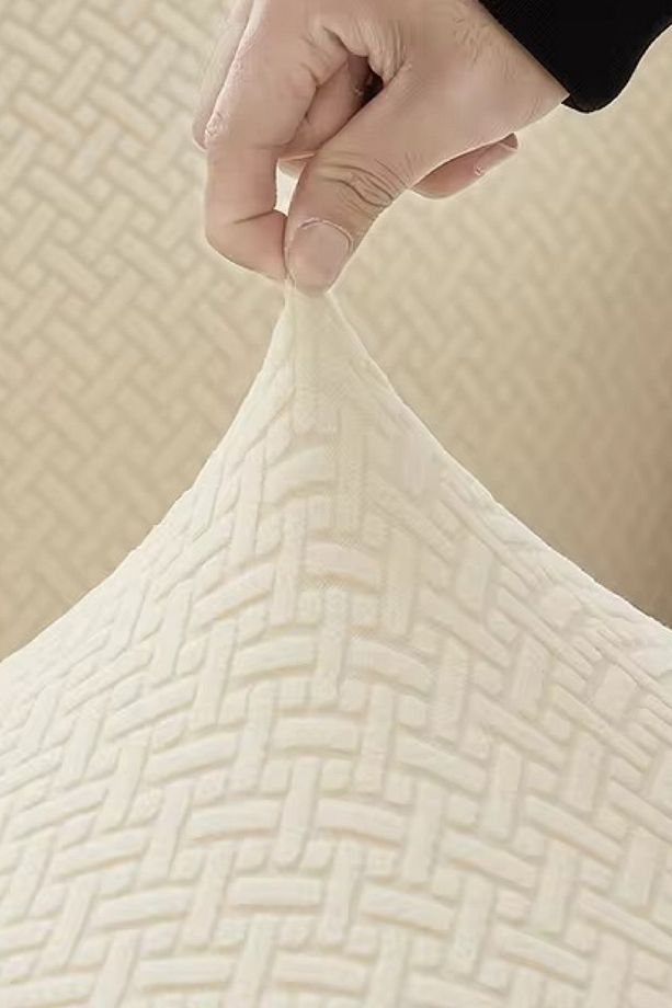 Koltuk Kılıfı Koltuk Örtüsü Tuğla Desen Koltuk Kılıfı 1 Adet Likrali Yüksek Kaliteli Sofa Cover - 4