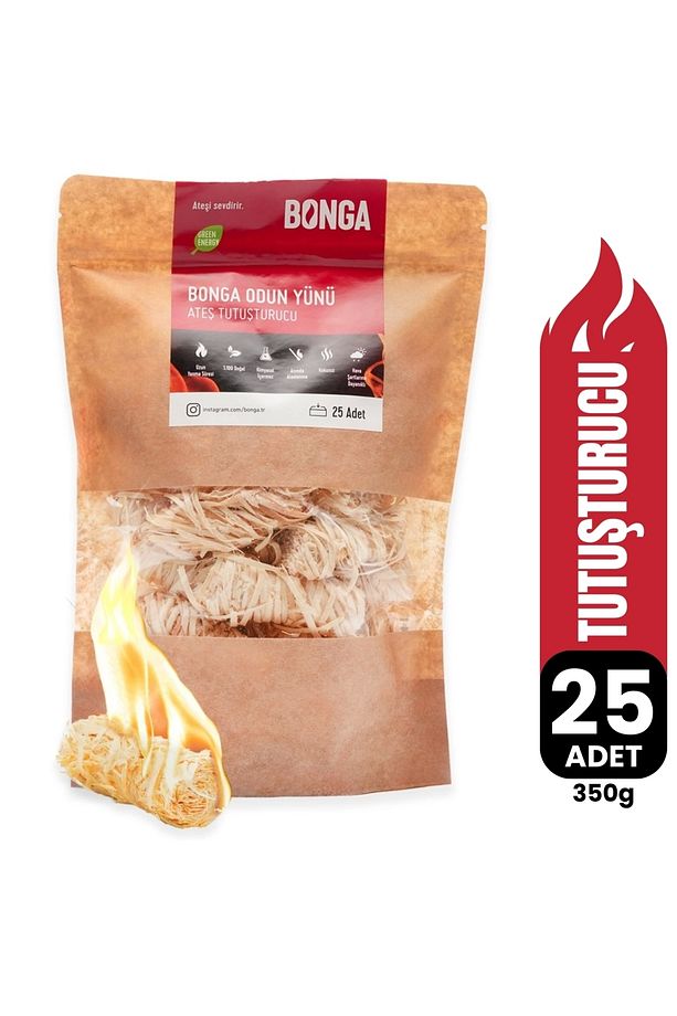 Odun Yünü Ateş Tutuşturucu - 350 g - 1