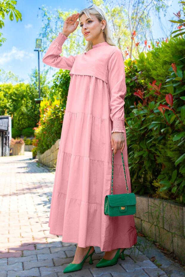 Kat Kat Elbise Pembe HM2172 - 4