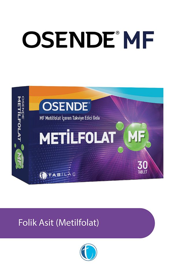 MF 30 Tablet Metilfolat - 1