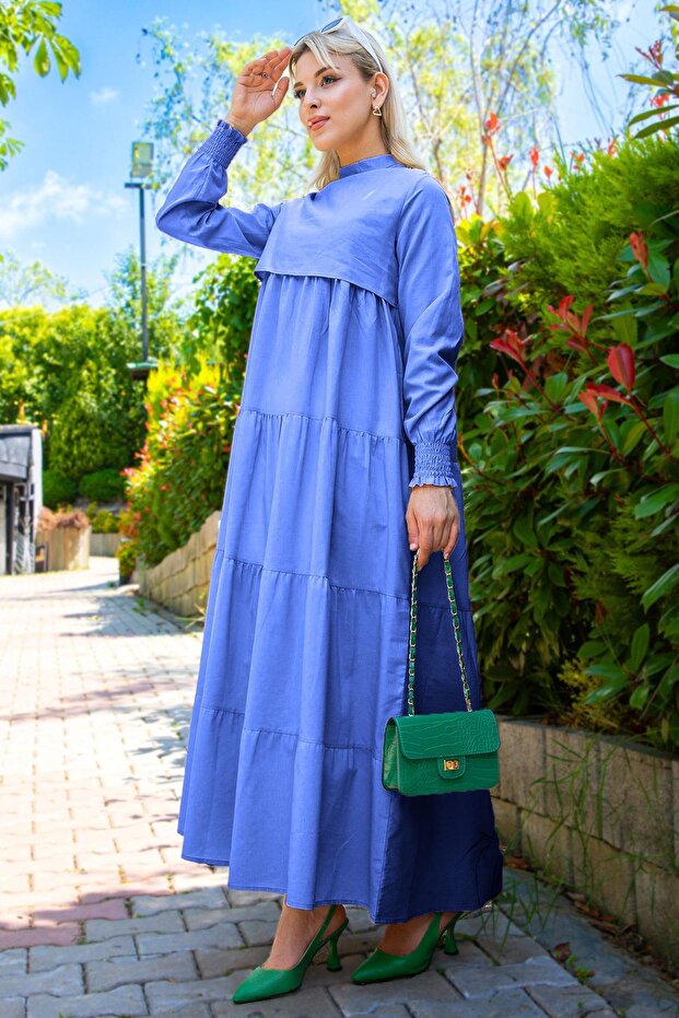 Kat Kat Elbise Açık Mavi HM2172 - 2