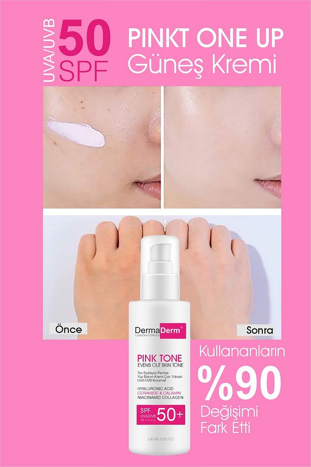 Ton Eşitleyici Aydınlatıcı Güneş Kremi- SPF50+/PA++++ 2 ADET X 100ml - 7