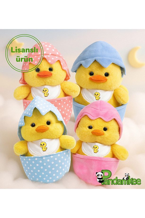 Sevimli Civcivino Yumurta Peluş + Civciv Oyuncak – Sürpriz Kutulu Civciv - 5