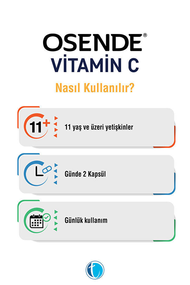 Vitamin C 500 mg 60 Bitkisel Kapsül - 3