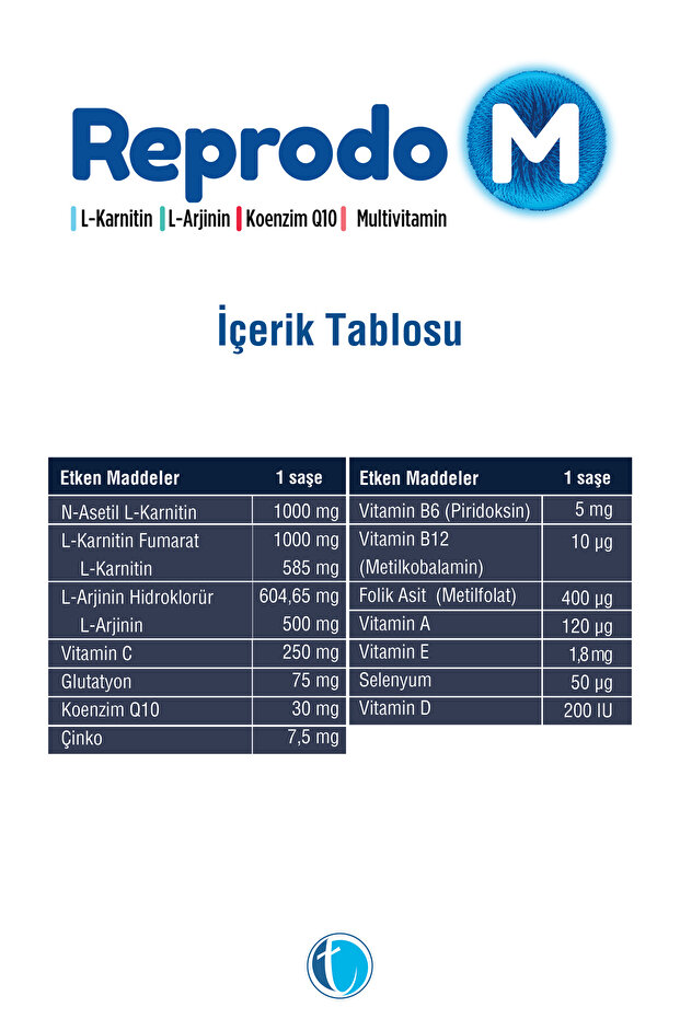 M 30 Saşe L-Karnitin L-Arjinin Multivitamin Kompleks - 2