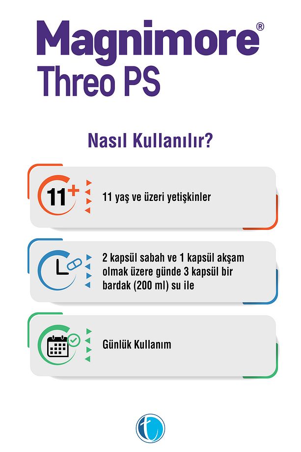 Threo Ps Magnezyum 60 Bitkisel Kapsül L-treonat Fosfatidilserin - 4