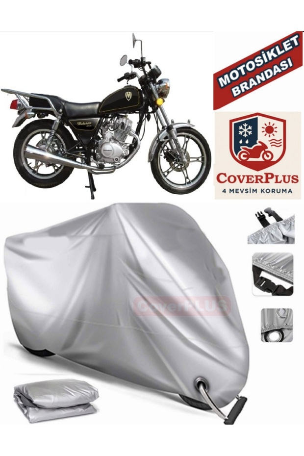 Gray Lock Compatible Motor Tarpaulin Motoran Mt 150 Motorcycle Tarpaulin Cover Tent (Motoen)