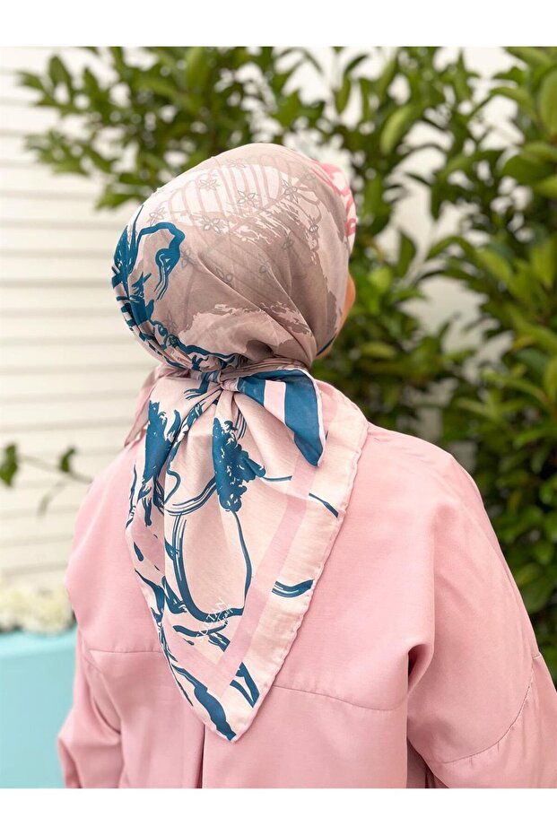 Eșarfă din bumbac moale Sultan - SSE2575-06 - 3