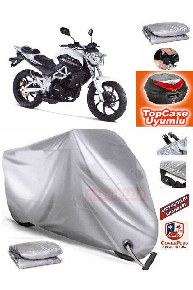Gray Lock Compatible Legal Phantom 180 Tarpaulin Topcase Back Bag Compatible Motor Tarpaulin
