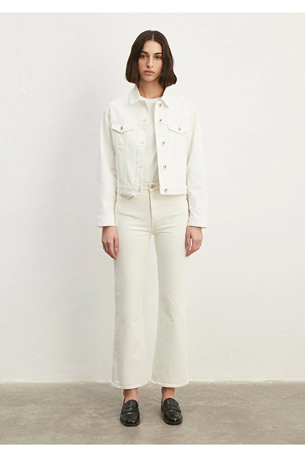 Kadın Jean Ceket - 5