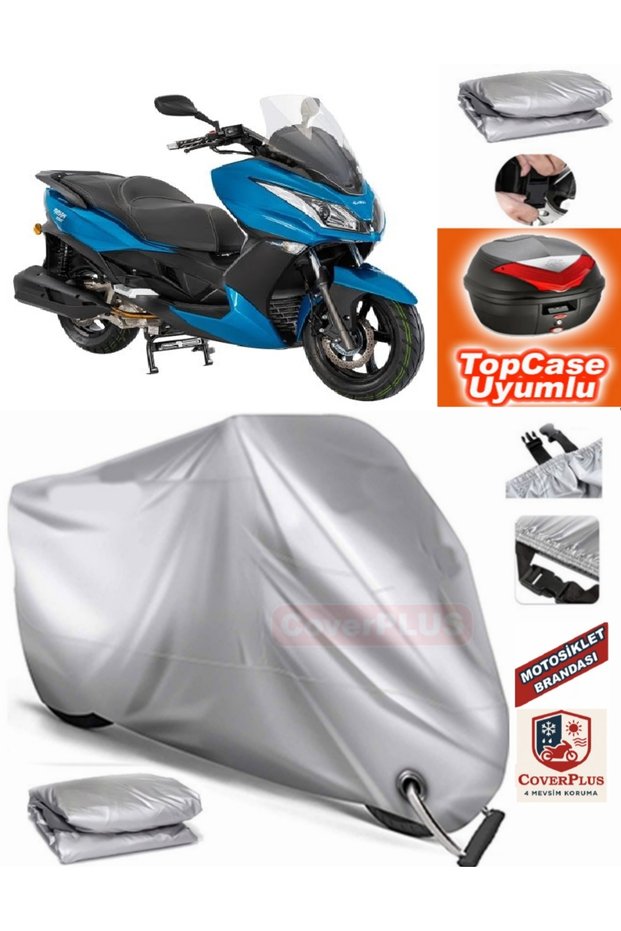 Gray Lock Compatible Kanuni Reha 250 Tarpaulin Topcase Back Bag Compatible Motor Tarpaulin