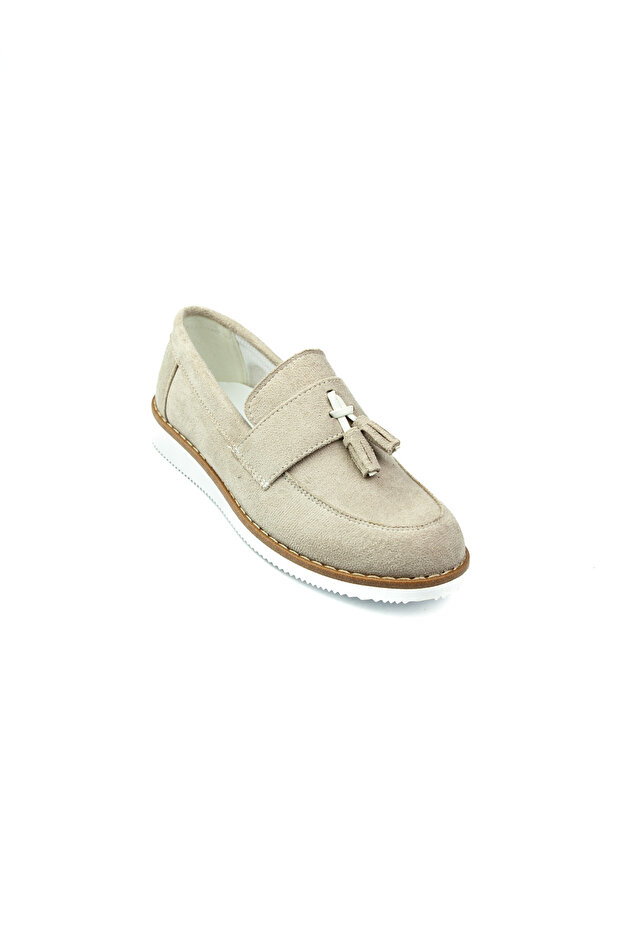 184 Beige Boy's Casual Shoes