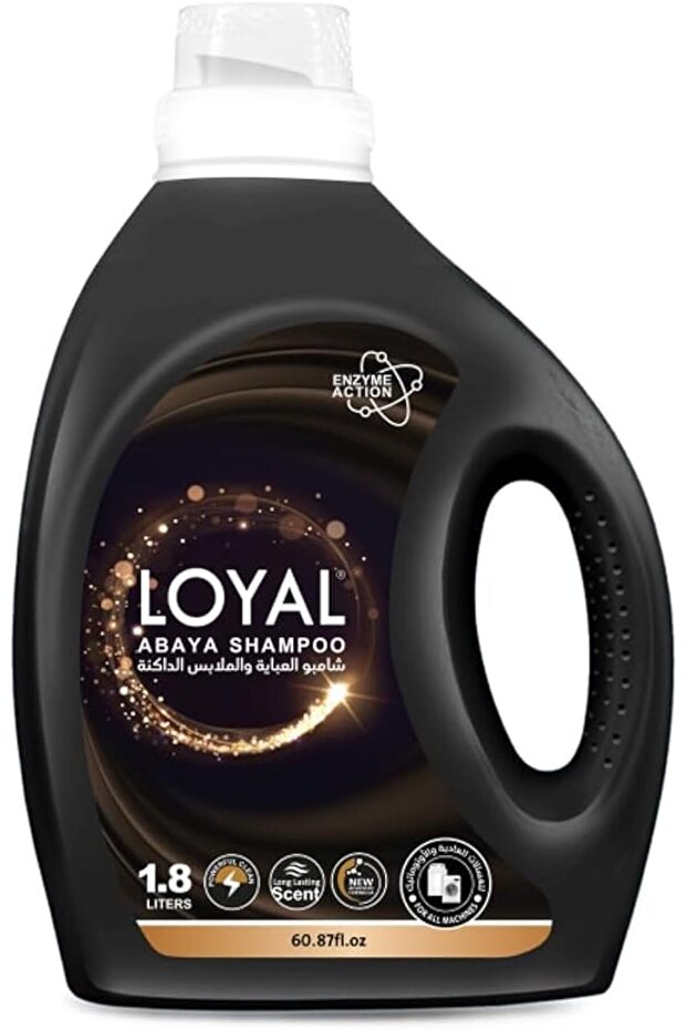 Black Abaya Care Liquid Detergent Fabric Protecting Shampoo (1.8L)
