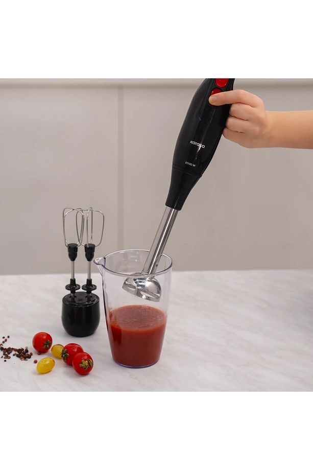 Pro Çok Amaçlı Mutfak Robotu 6 In 1 Güçlü Motor 2000 W Blender Seti - 5